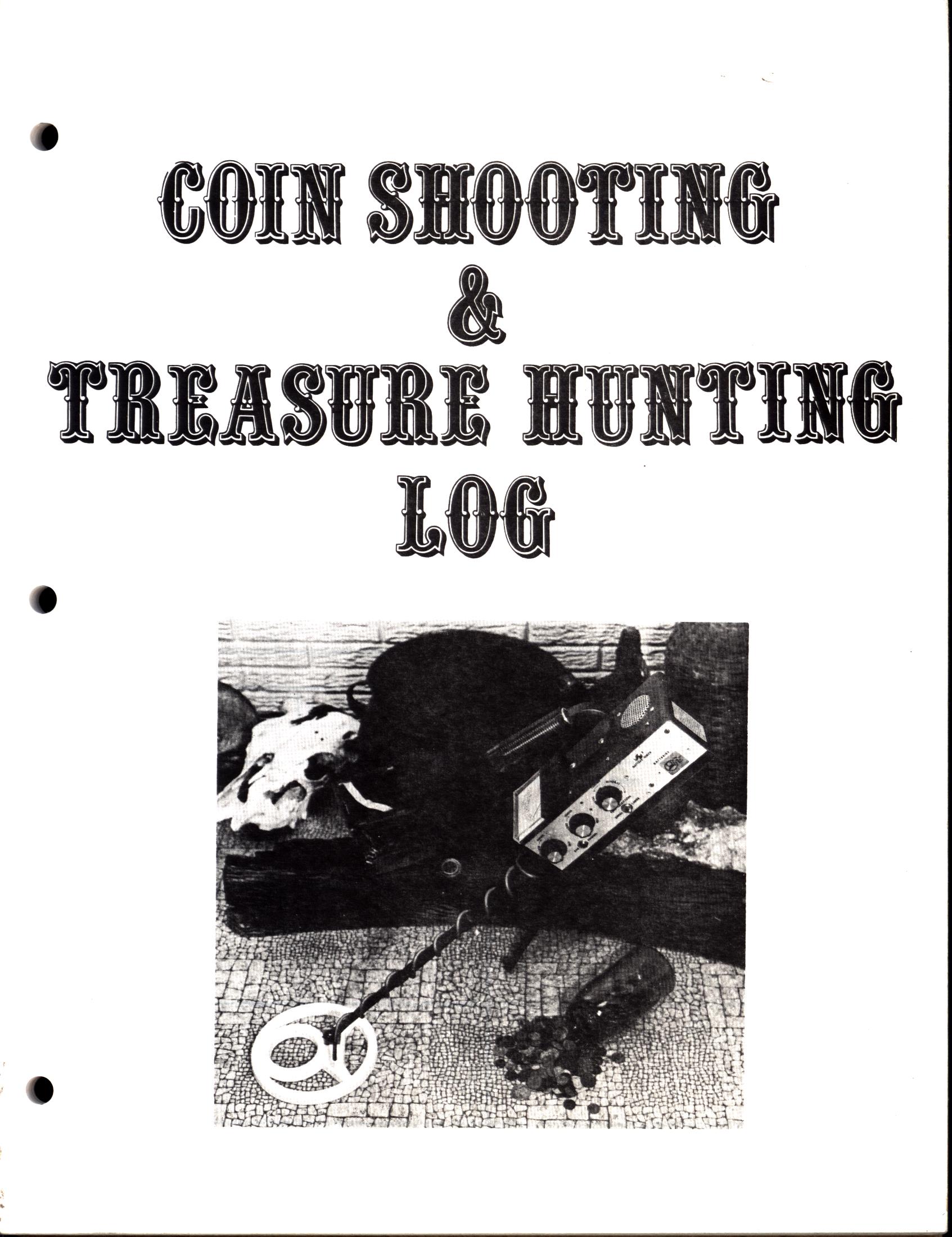 COINSHOOTING TREASURE HUNTING LOG. 